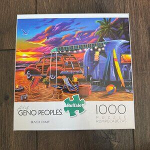 1000 piece puzzle Beach Camp